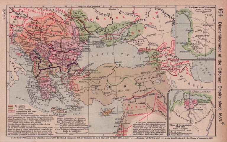 Karte Osmanisches Reich Karte 16831923 (2) B e s s a r a b i e n